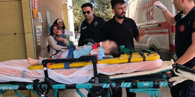 Bursa'da feci olay!  2 yaşındaki çocuk beton zemine düştü