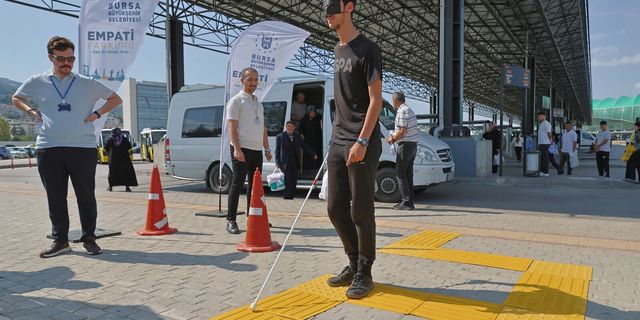 Büyükşehir'den farkındalık için empati parkuru