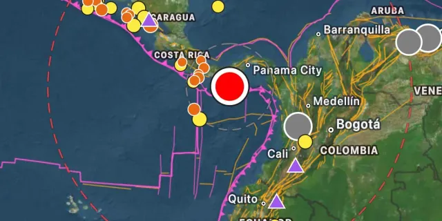 Panama'da 7.6 büyüklüğünde deprem: Tsunami uyarısı yapıldı