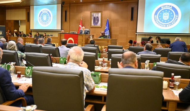 Başkan Aktaş'ın belediye meclisindeki Bursaspor konuşması