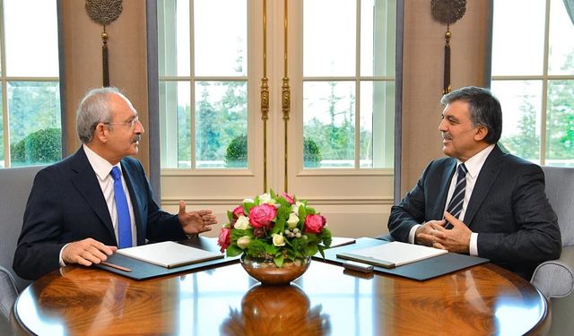 CHP lideri Kılıçdaroğlu, Abdullah Gül'ü ziyaret etti