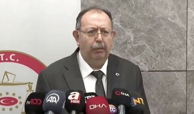 YSK Başkanı Ahmet Yener açıkladı: Yayın yasağı kalktı