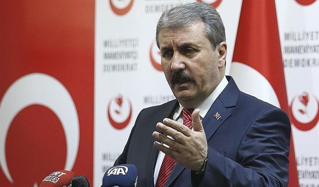 BBP lideri Destici: HÜDA PAR, AK Parti listelerinden seçime giren bir partidir