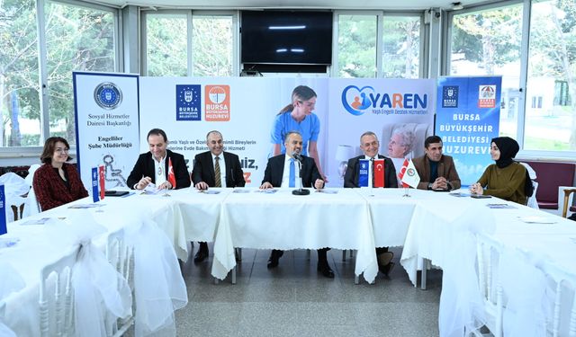 Bursa Büyükşehir Belediyesinden 'Yaren' projesi