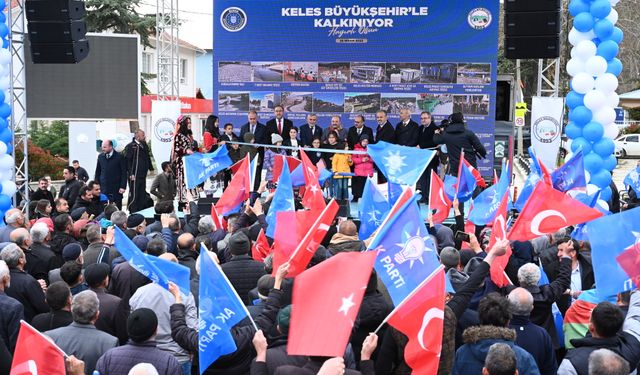 Bursa'da Keles'in kabuğu dev yatırımlarla kırılıyor