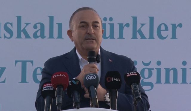 Bakan Çavuşoğlu: “Türkiye'de bulunan Ahıska Türklerinin hepsine vatandaşlık vereceğiz”