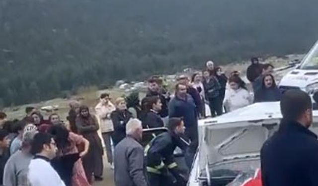 Antalya Elmalı ilçesinde bayram dönüşü kaza: 1 ölü, 4 yaralı