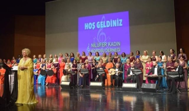 Bursa Nilüfer Kadın Korosu Kıbrıs'ta konser verecek