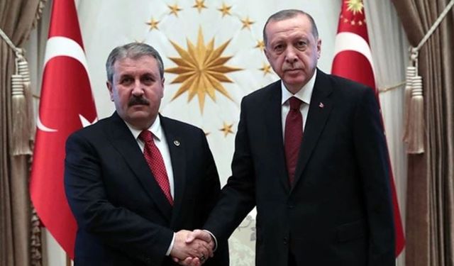 Cumhurbaşkanı Erdoğan, Mustafa Destici ile bir araya geldi