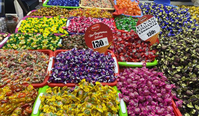 Bursa'da bayram klasiği olan şeker ve çikolata fiyatları ne durumda? - ÖZEL HABER