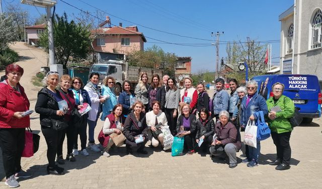 Nurhayat Altaca Kayışoğlu, Nilüfer'in eski köylerini ziyaret etti