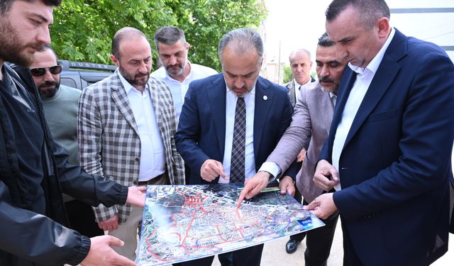 Bursa'da Yeni İnegöl’ün altyapısı yenileniyor