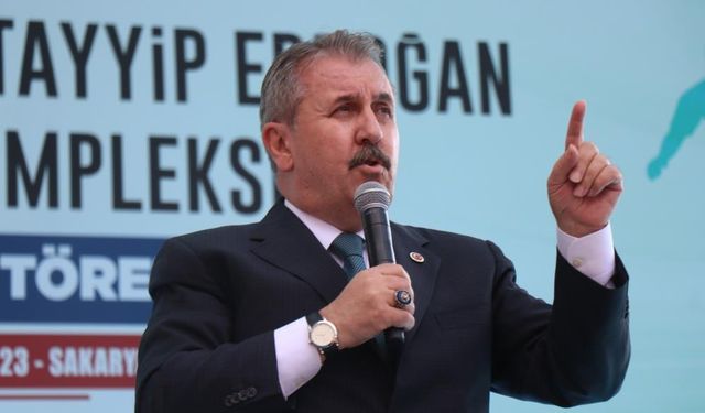 Mustafa Destici, İmamoğlu'nun Erzurum mitingiyle ilgili konuştu