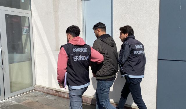Erzincan’da midesinde uyuşturucu taşıyan şahıs tutuklandı