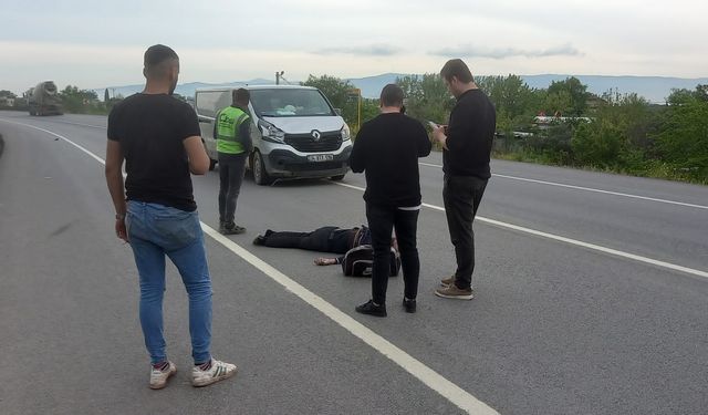 Bursa’da yolun karşısına geçmek isteyen yaya yaralandı