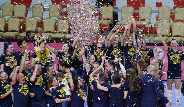 Fenerbahçe Kadın Voleybol Takımı, 6. kez şampiyon