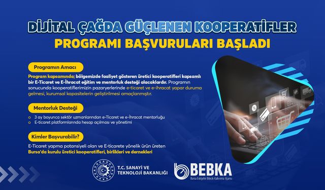 BEBKA’nın e-ticaret programıyla büyümeye katkı