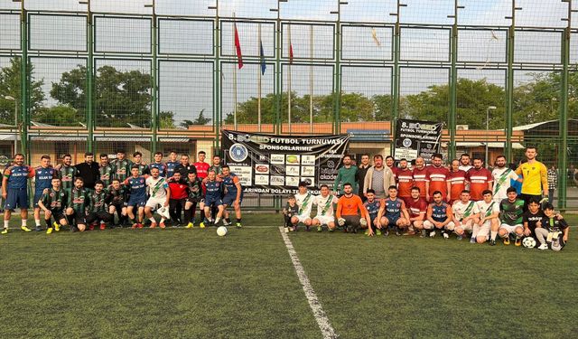 Bursa’da BÜGED futbol turnuvası, İlkay Gündoğan’ın imzalı topuyla başladı