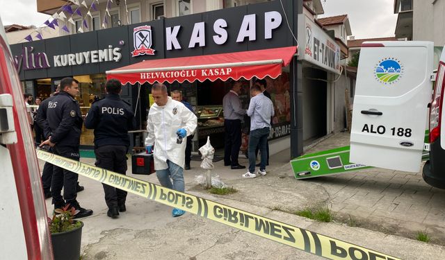 Sakarya Serdivan ilçesinde kasap dükkanında cinayet