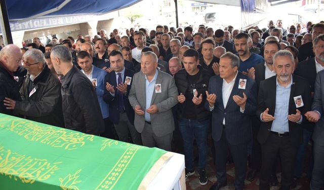Ordu'da hayatını kaybeden İYİ Partili Erhan Kurt son yolculuğuna uğurlandı