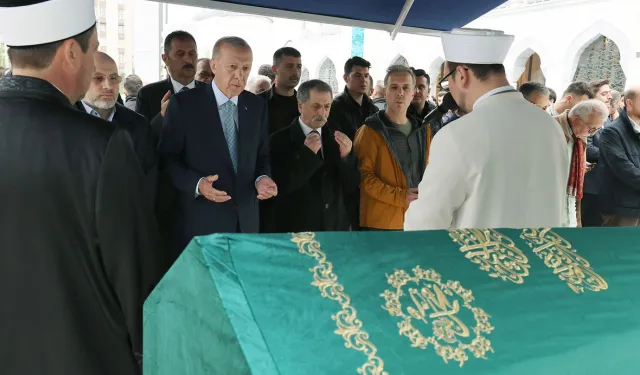 Cumhurbaşkanı Erdoğan, Engin Ardıç'ın cenaze törenine katıldı