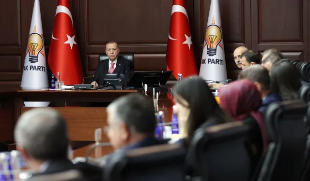 Cumhurbaşkanı Erdoğan'ın başkanlığında MYK toplantısı başladı