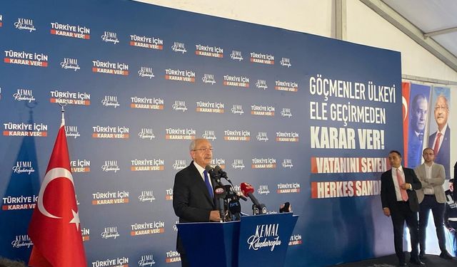 Kılıçdaroğlu Antakya'dan seslendi: Sığınmacıları ülkelerine uğurlayacağız
