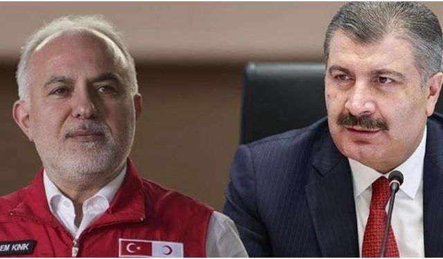 Bakan Fahrettin Koca'dan Kızılay Başkanı Kerem Kınık'a istifa çağrısı
