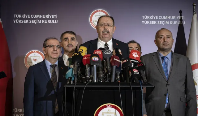 YSK Başkanı Ahmet Yener: Erdoğan Cumhurbaşkanı seçildi