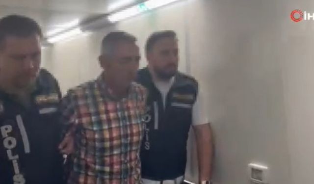 Sarallar suç örgütü firari lideri Alaattin İlyas Saral havalimanında yakalandı
