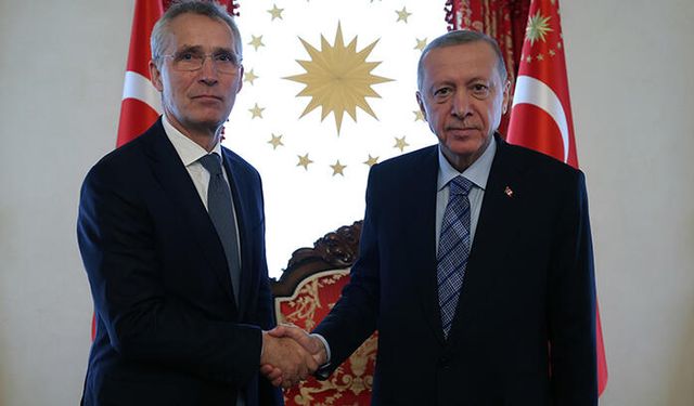 Cumhurbaşkanı Erdoğan, Jens Stoltenberg ile görüştü