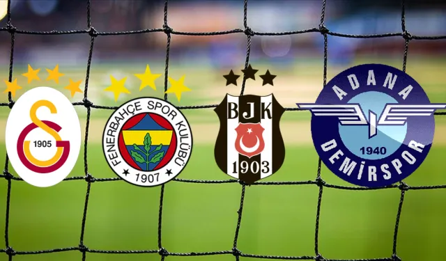 Galatasaray, Fenerbahçe, Beşiktaş ve Adana Demirspor'un Avrupa rakipleri belli oldu
