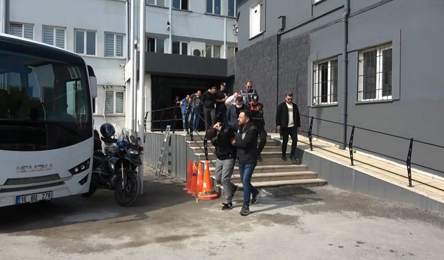 Bursa polisinden "Katalog 1" adlı fuhuş operasyonu! 16 tutuklama