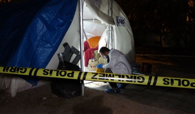 Malatya Battalgazi ilçesinde çadırda silahlı saldırı!