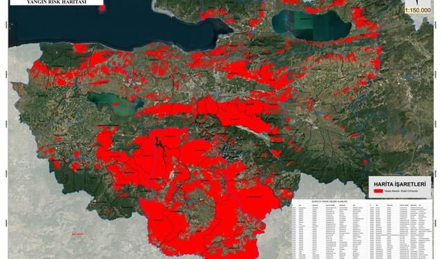 Bursa'da ormanlarda ateş yakmak yasaklandı