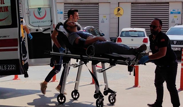 Bursa'da arı saldırısına uğrayan genç hastaneye kaldırıldı