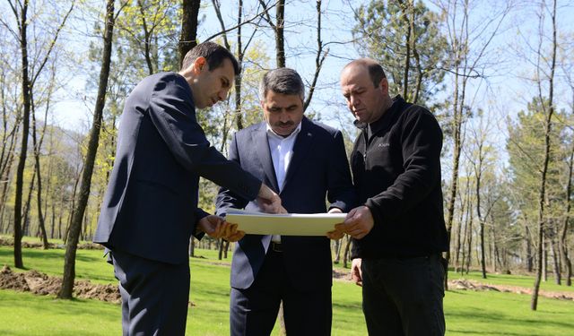 Bursa’da Cumalıkızık Orman Parkı açılışa gün sayıyor