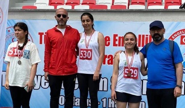 Nilüferli atletler Konya'da 17 madalya kazandı