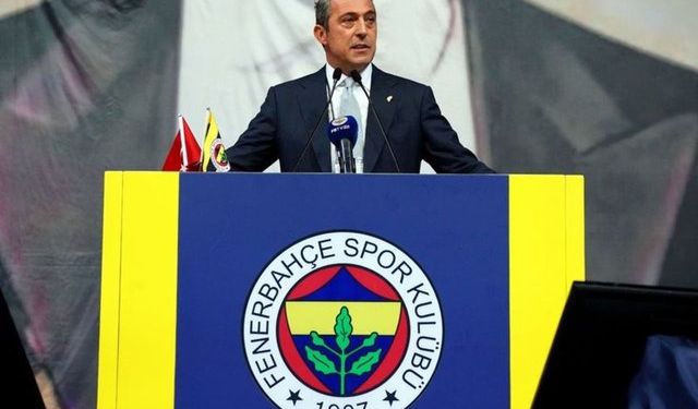 Fenerbahçe Başkanı Ali Koç'tan yeni teknik direktör tarifi
