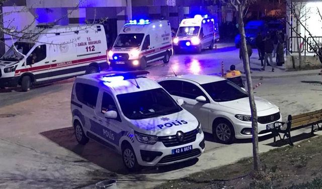 Konya'da iki grup arasında çıkan tartışmada 8'i polis 12 yaralı!
