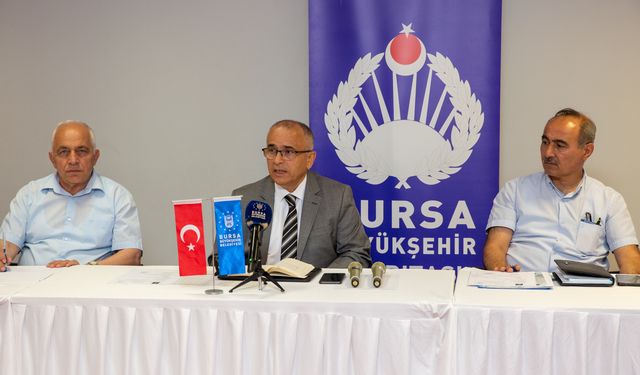 Bursa'da zabıtalar, ‘Aylık Koordinasyon ve Değerlendirme Toplantısı’ bir araya geldi