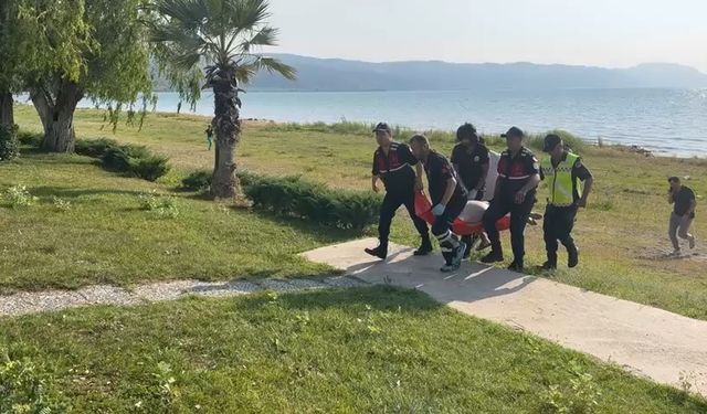 Bursa'da serinlemek için göle giren yaşlı adam hayatını kaybetti