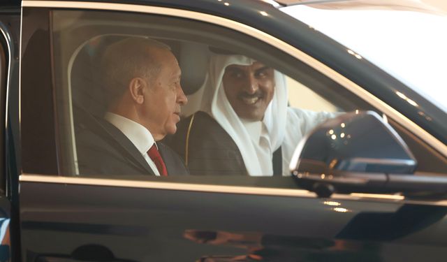 Cumhurbaşkanı Erdoğan'dan Katar Emiri Al Thani’ye TOGG hediyesi
