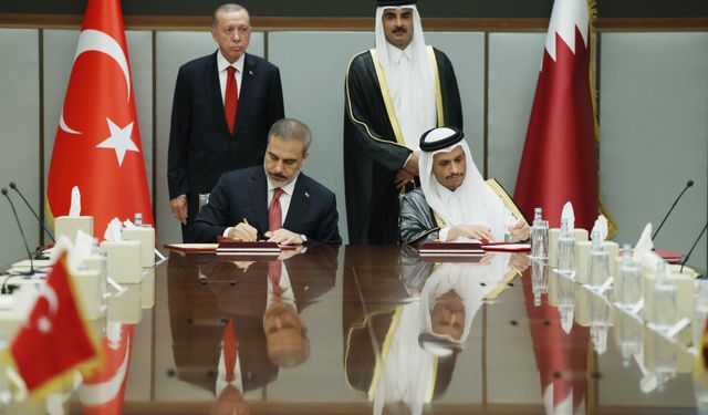 Türkiye ve Katar diplomatik ilişkilerin kurulmasının 50’nci yıldönümünde ortak bildiri imzaladı