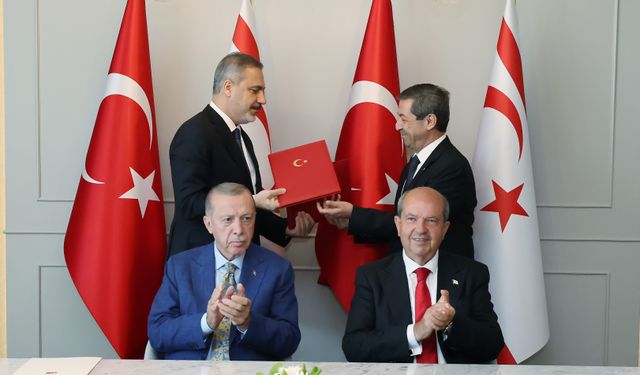 Türkiye ve KKTC arasında iki anlaşma imzalandı