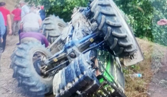 Sakarya Hendek ilçesinde kardeşleri traktör kazası ayırdı