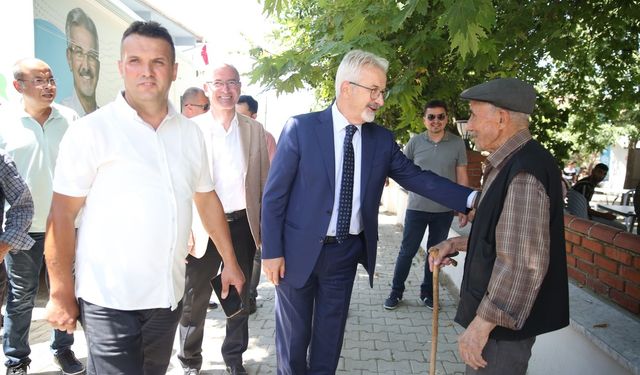 Bursa'da Başkan Erdem, Güngören sakinlerine kulak verdi
