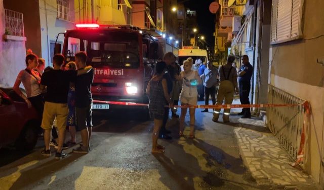 İzmir Konak ilçesinde yangın çıkan evde kalan Hasan Akbaş hayatını kaybetti