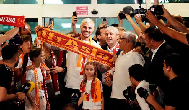 Galatasaray ile anlaşmaya varan Mauro Icardi, İstanbul’a geldi
