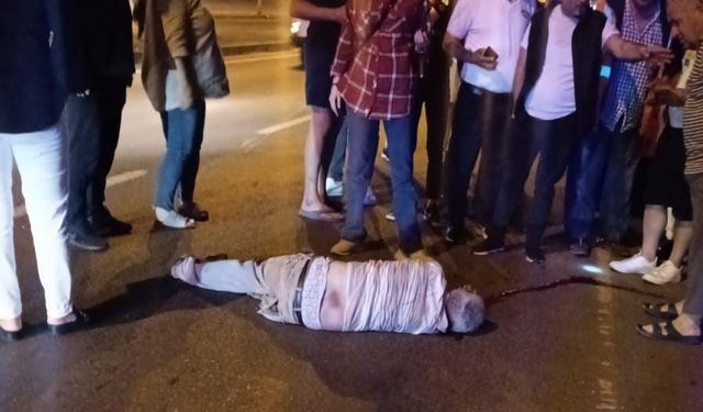 Zonguldak Ereğli ilçesinde motosiklet yaşlı adama çarptı: 1 ölü, 2 yaralı